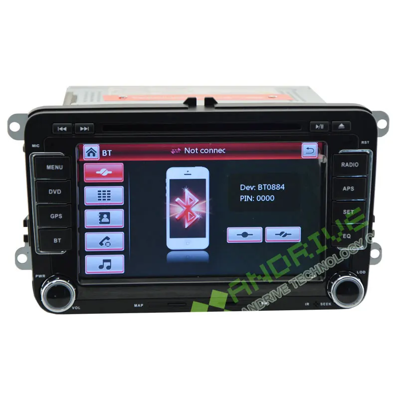Автомобильная Мультимедийная система Navi с емкостным экраном DVD радио Bluetooth RDS GPS