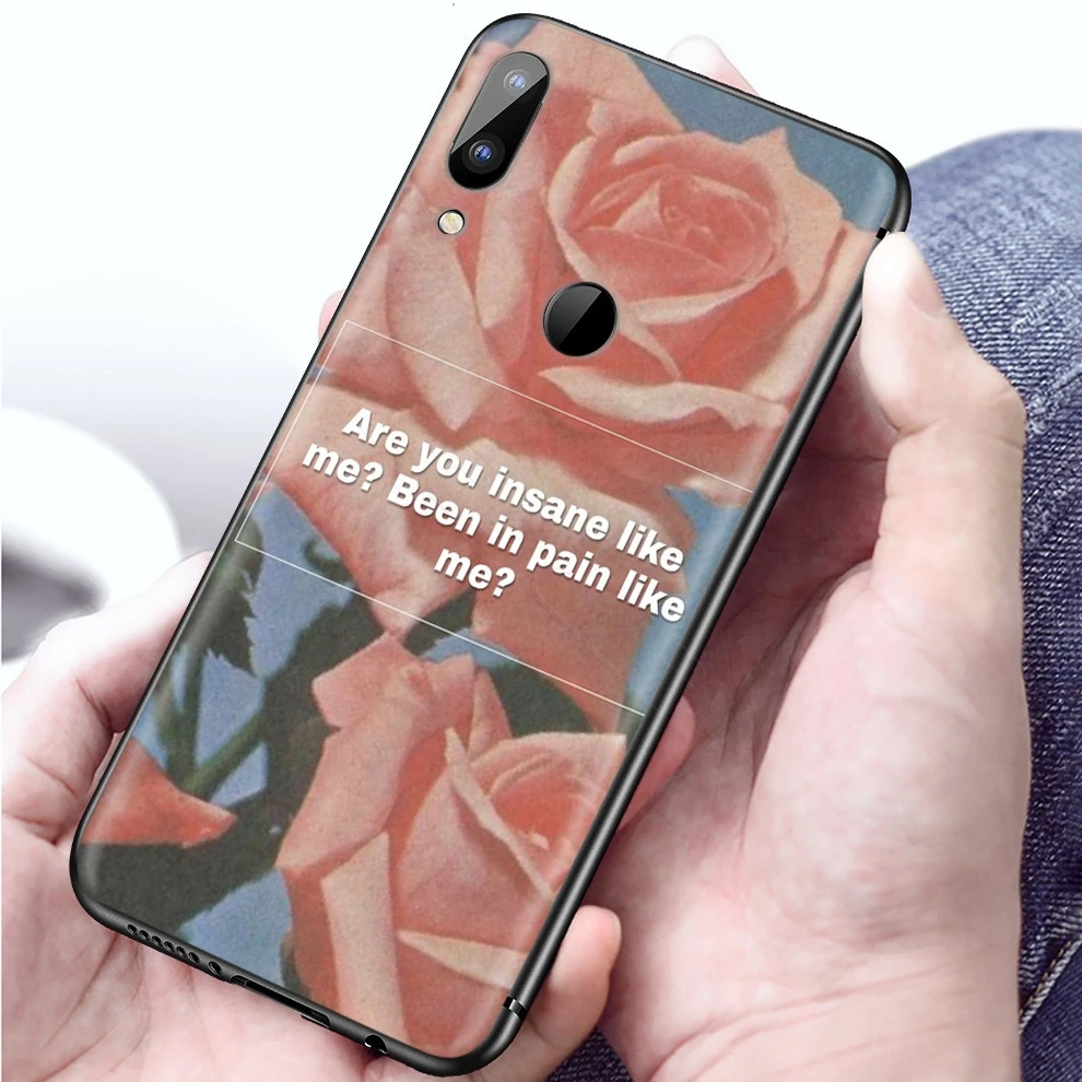 Чехол Lavaza с текстами песен в эстетике для Xiaomi Mi 9 Pro 8 6 A1 A2 Pocophone F1 Lite Max 3 10 Redmi