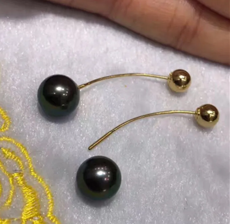 Женщины Подарок слово Стерлингового Серебра 925 настоящее До и после Tahiti Pearl tribolites