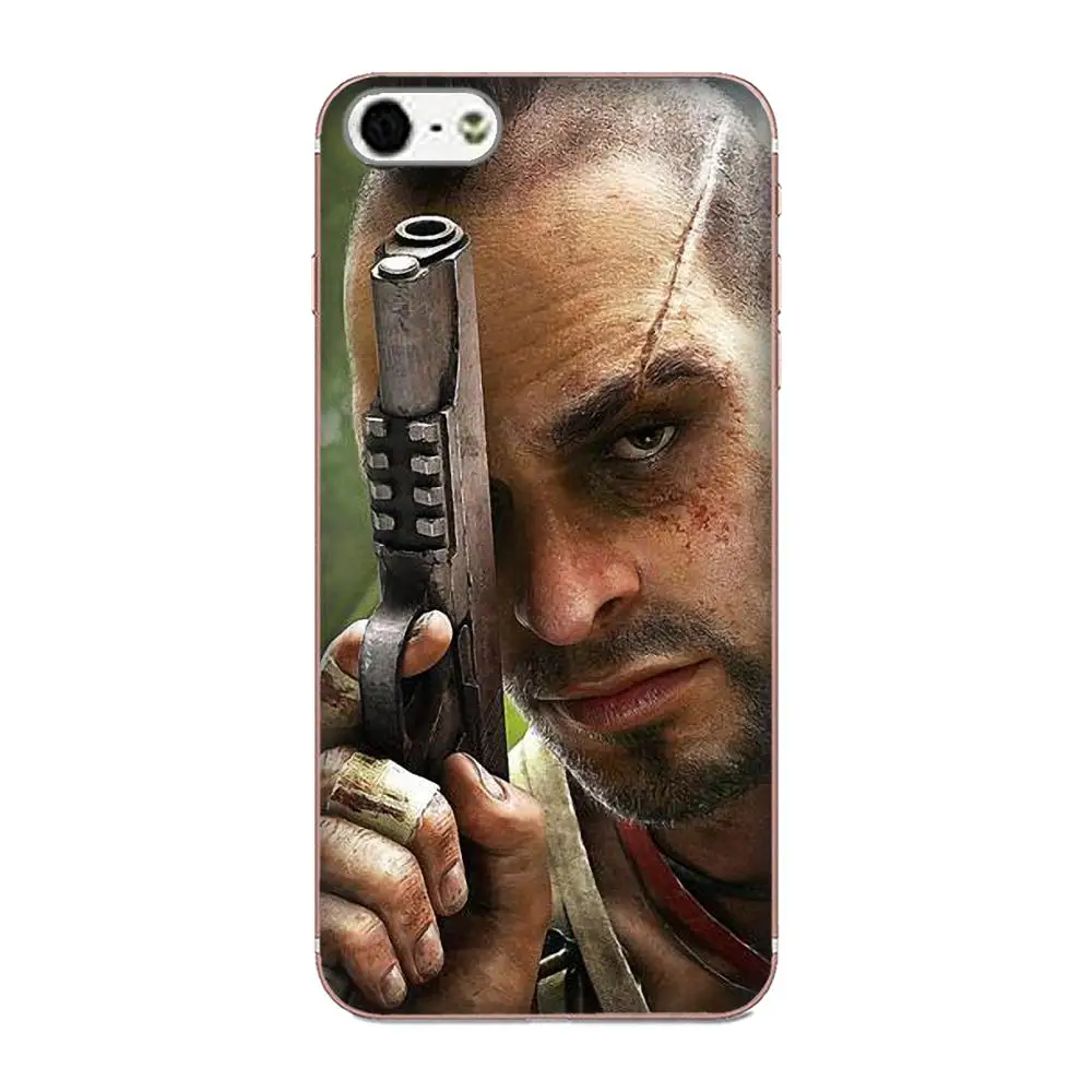Far Cry 4 ультратонкий мультяшный узор для Apple iPhone 4S 5 5C 5S SE 6 6S 7 8 Plus X XS Max