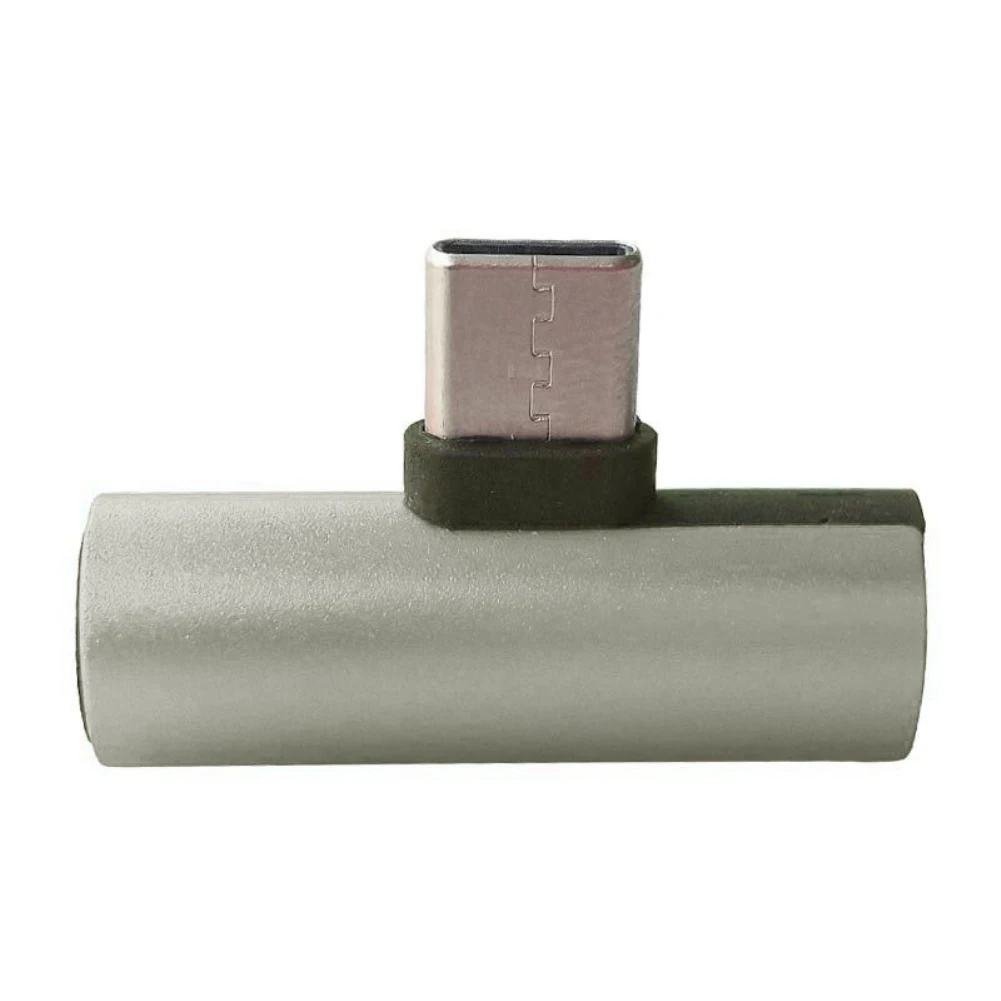 Сплиттер type-C зарядное устройство аудио адаптер для телефона huawei Xiaomi usb type C до 3,5 мм Typc Aux 2 в 1 адаптер для наушников двойной разъем