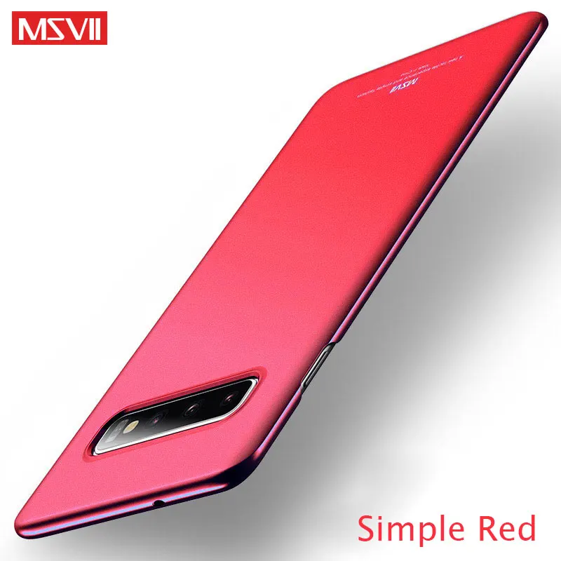 Чехол Msvii для samsung Galaxy S10 Plus, чехол с кольцом, тонкий чехол для samsung S10 S10e, чехол-держатель для Galaxy S10 E Lite Plus
