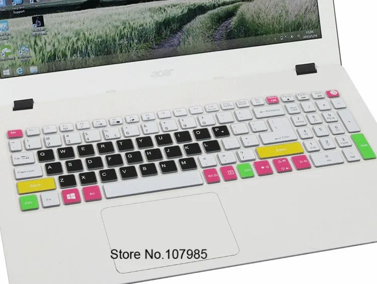 2017 2018 15 дюймов протектор клавиатуры силиконовый чехол для Acer Aspire E 6 &quotE5 576G E5 576 575g
