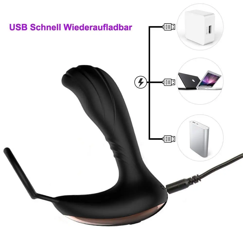 Remote Vibrating Prostate Massager Gay Sex Toys Stimulator Clitoris Ring Butt Plug Anal Male Woman | Красота и здоровье