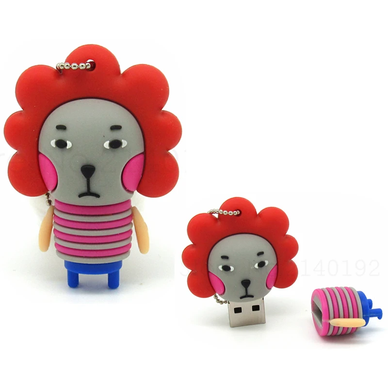 Свитер с рисунком из мультфильма Лиса кошка/Лев флэш-накопитель usb