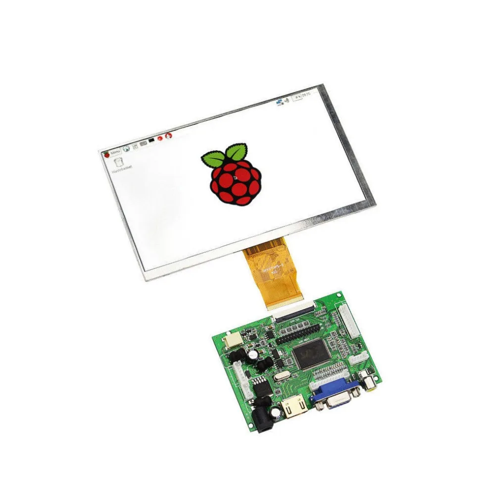 Raspberry Pi 3 B+ Starter Kit 7 inch 1024x600 Display + Case Power Adapter HDMI Cable | Компьютеры и офис