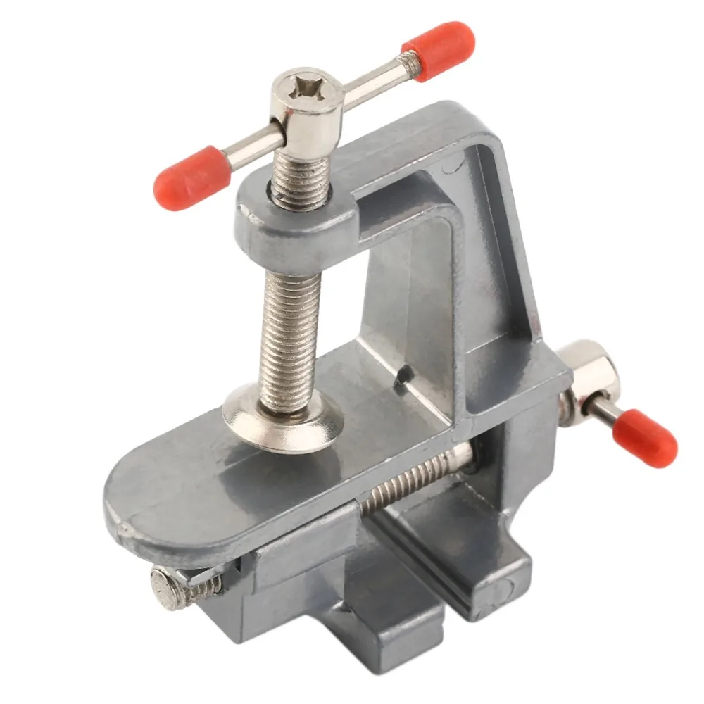 Портативный алюминиевый сплав стол тиски металлический зажим слесарный DIY части