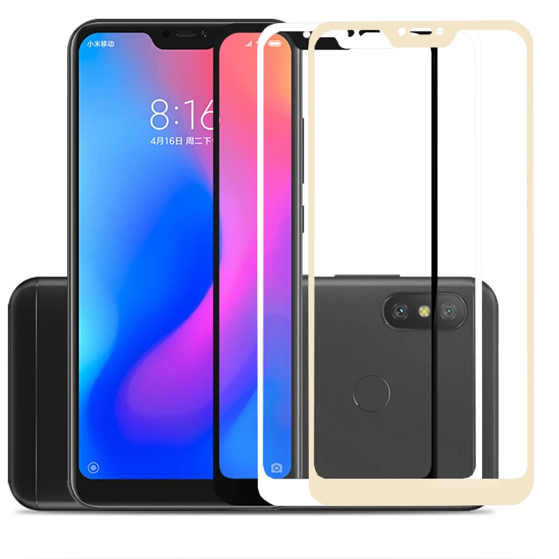 Полное Защитное стекло для Xiaomi A2 Lite закаленное Mi A 2 A1 5X 6X mia1 mia2 mi5x mi6x защита
