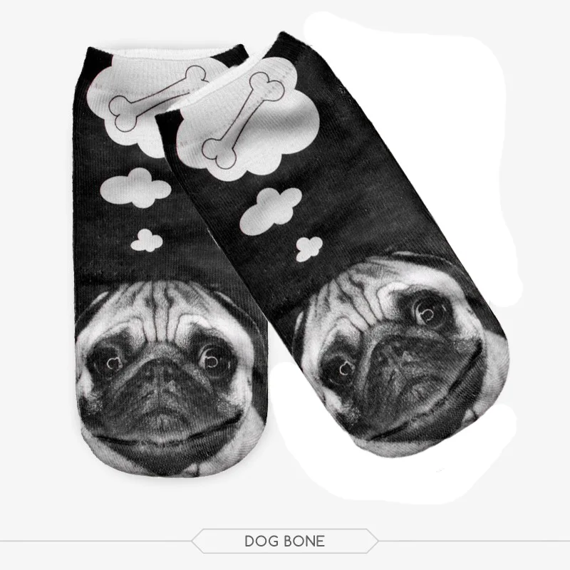 Черные носки с принтом бегущих цыплят голодных собак|socks black|socks printsocks sock |