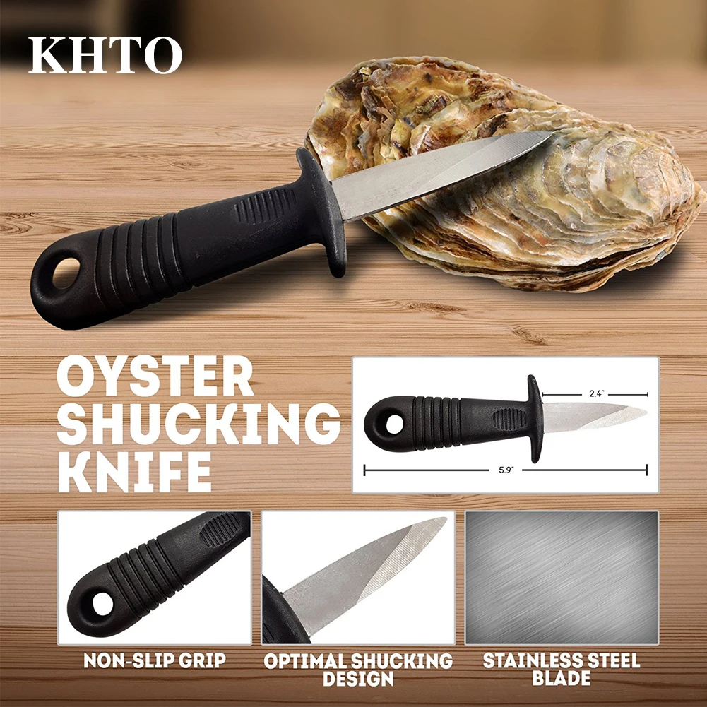 KHTO Oyster Shucker набор инструментов для открывания Oyster Shucking нож и уровень 5 Защита порезостойкие перчатки набор