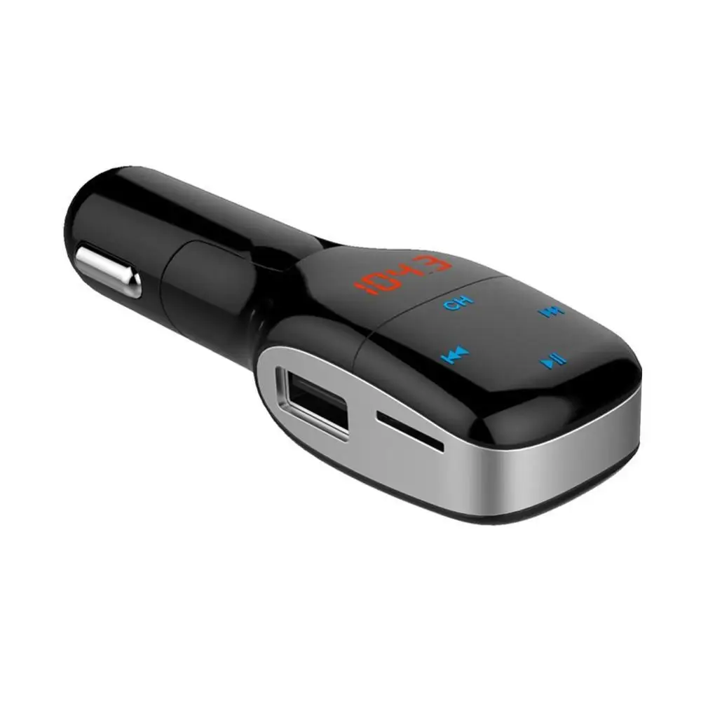 FM трансмиттер USB зарядное устройство MP3 плеер Музыкальный Аудио приемник Громкая