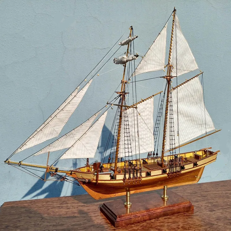 Шкала 1/96 Харви 1847 деревянный корабль наборы + Обновление Запчасти наборы|Наборы