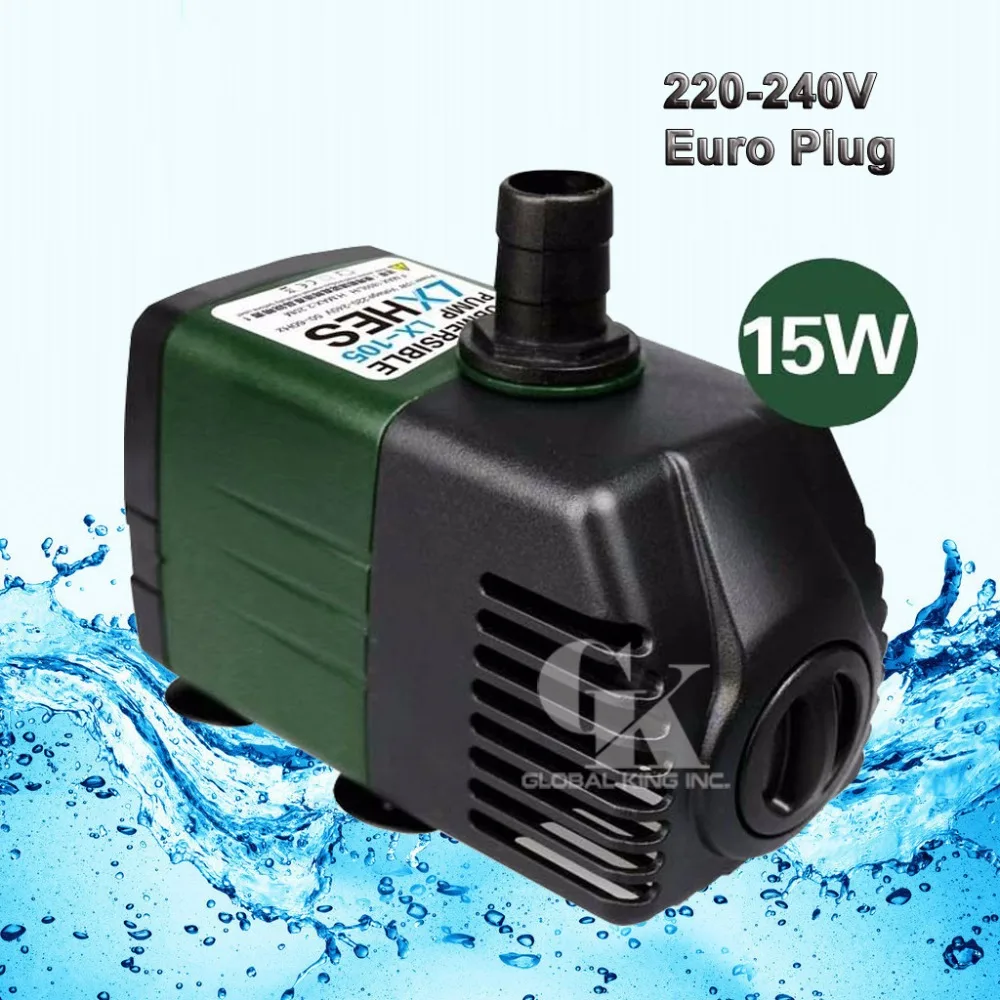 220В Погружной водяной Насос Аквариум Powerhead Фонтан Гидропоники 1800л/ч 15 Вт|fish tank