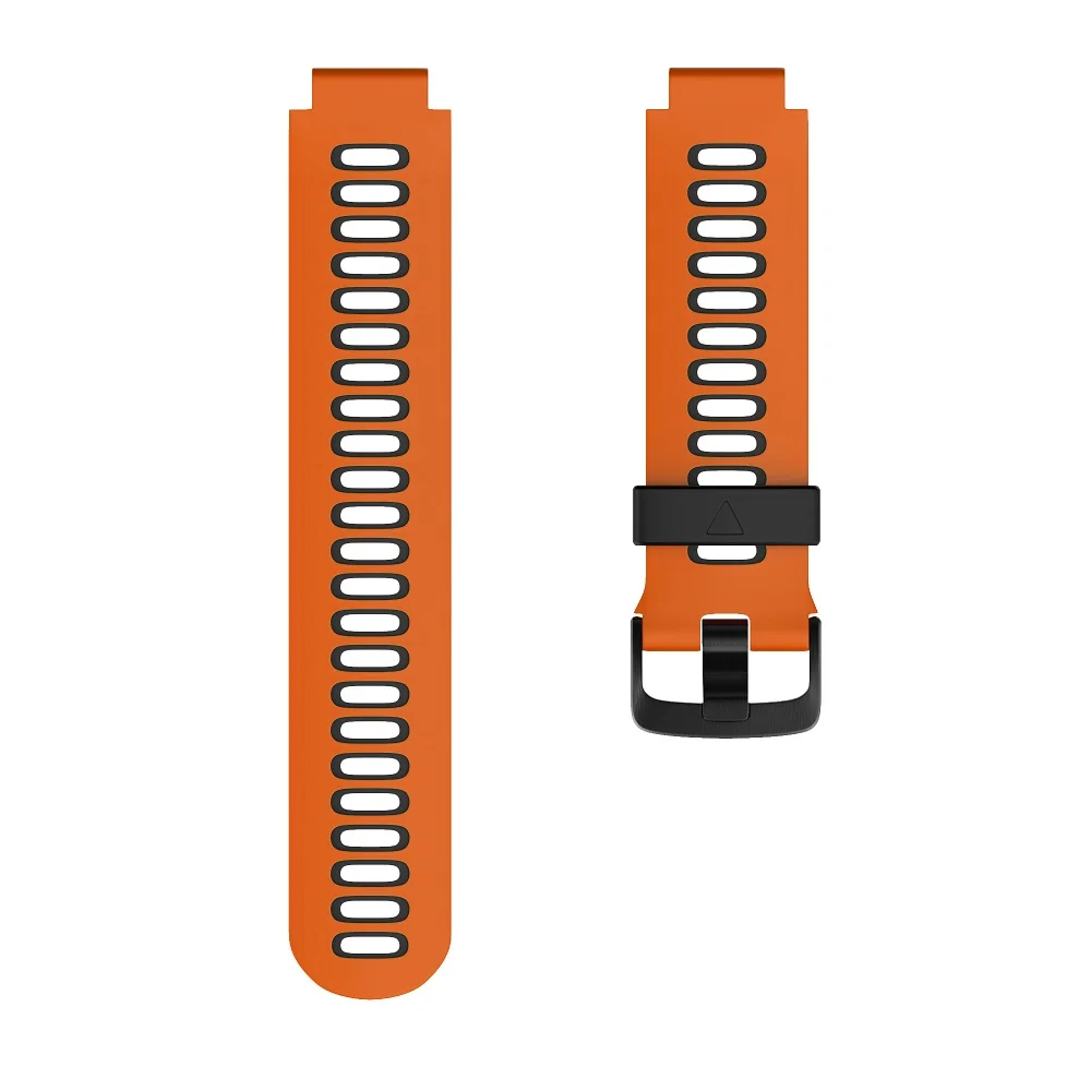 orange ANBEST мягкий силиконовый ремешок для часов для Garmin forerunner 235 220 230 620 630 735XT силиконовый ремешок часов для Garmin forerunner - Цвет ремешка: orange