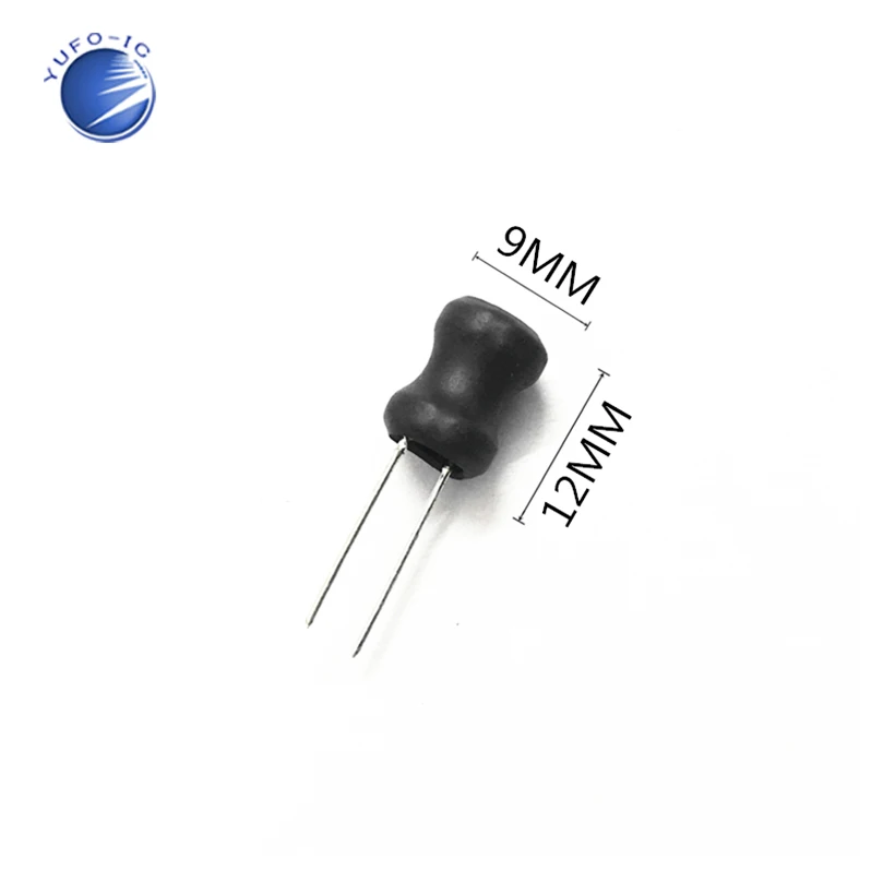 1000uH 1mH Мощность индуктор 9*12 штекер индукции 0912 102 (10 шт.)|power inductor|power inductor 1mh1mh |