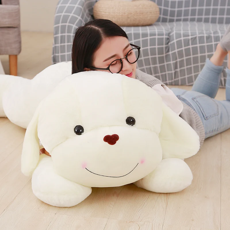 Kawaii мягкие с мультяшным рисунком жирного плюшевые игрушки собака набивной
