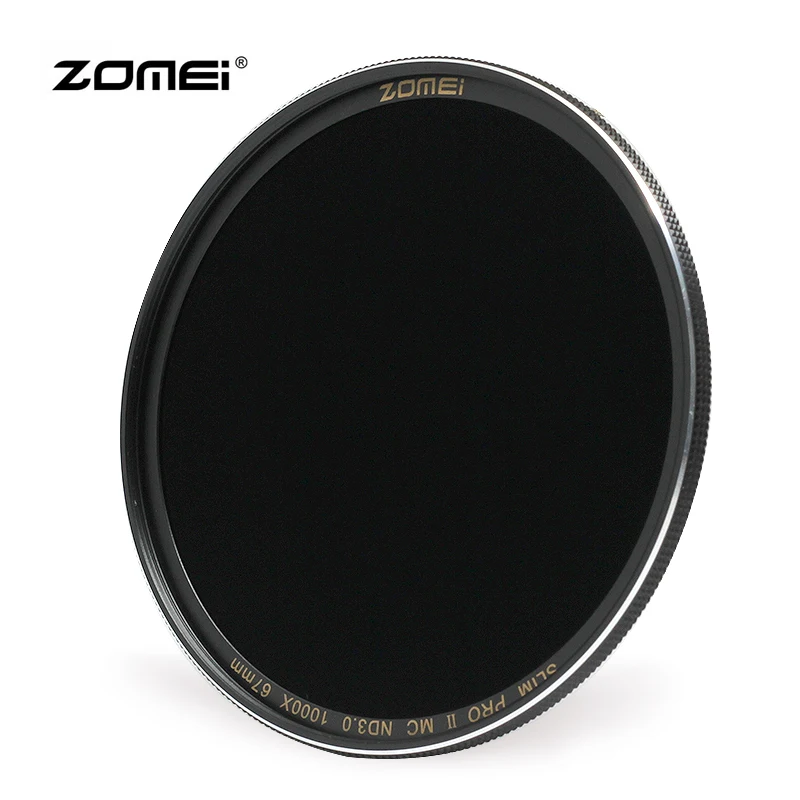 

ZOMEI 77mm Ultra Slim Multi-Coated Neutral Density ND Filter ND1000 ND64 ND8 ND 3.0 1.8 0.9