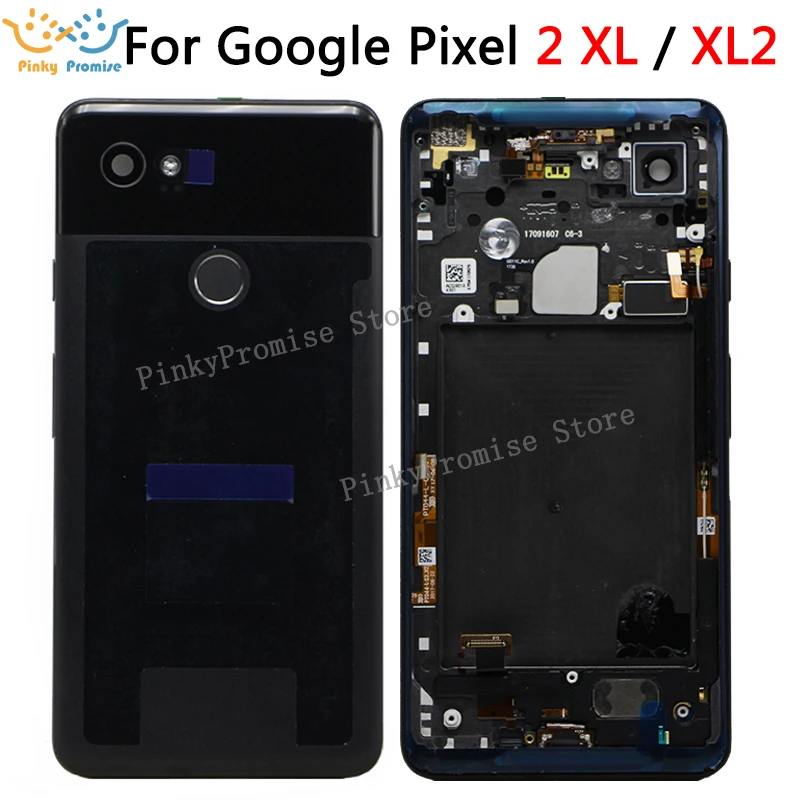 Задняя крышка для HTC Google Pixel 2 XL 6 0 дюйма запасная батарейного отсека задняя 2XL