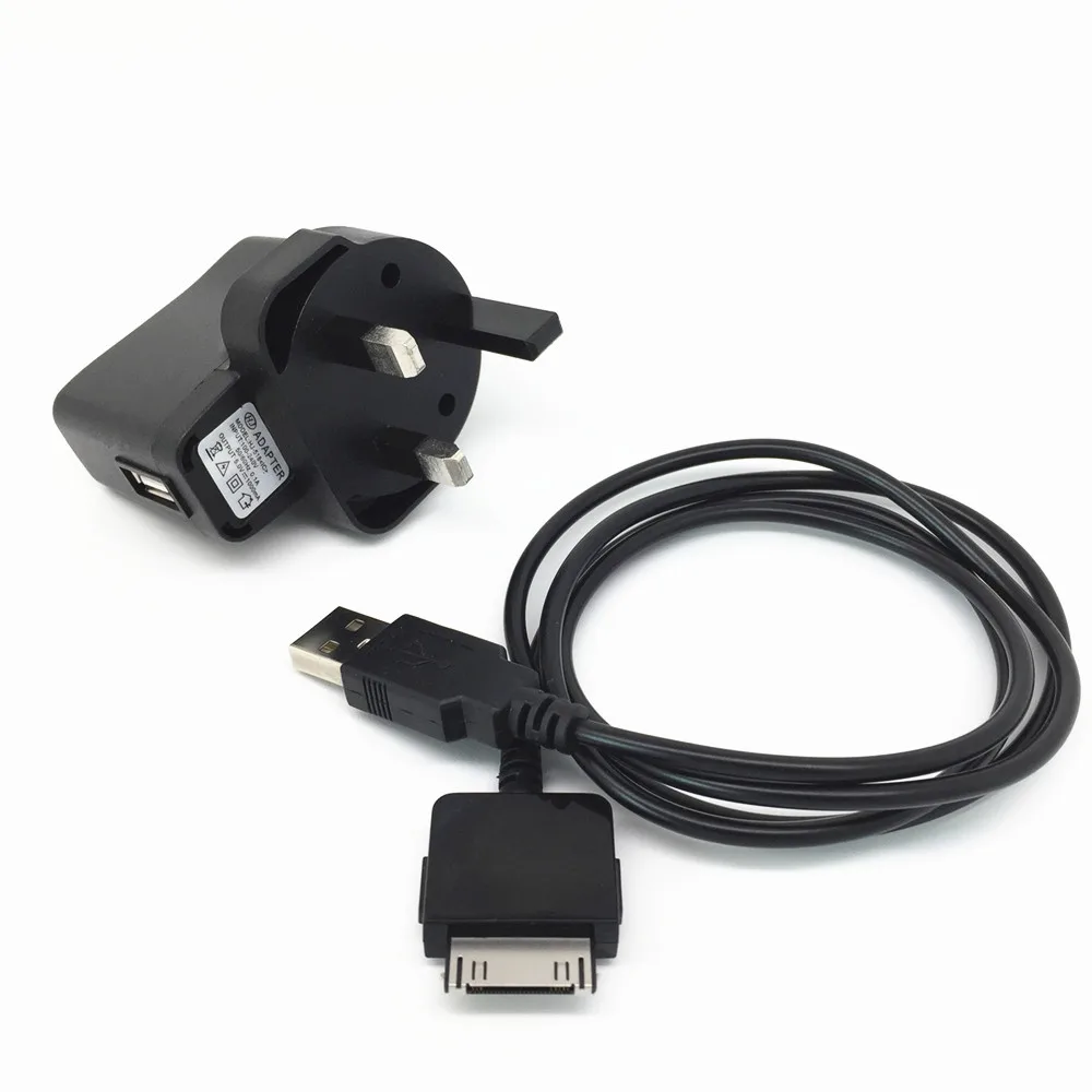 Настенное зарядное устройство 2в1 USB кабель для синхронизации данных Microsoft Zune 4GB 8GB