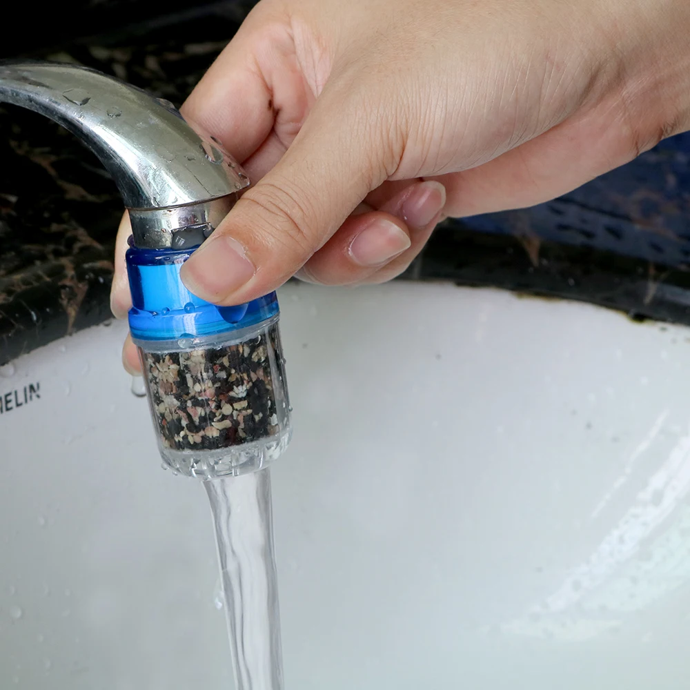Фильтр для воды экономящий воду блистер аксессуары смесителя с активированным