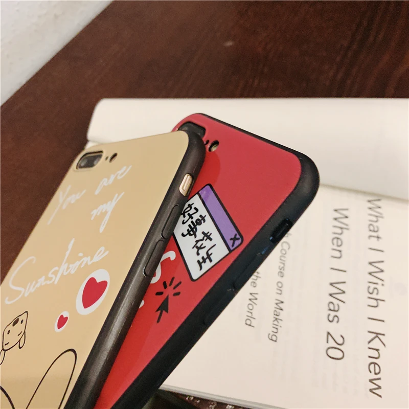 Для IPhone XS MAX XR тиснение мультфильм милый поросенок Pijie Винни Пух Телефон чехол для