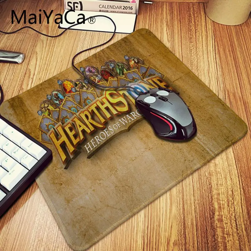 Игровой коврик для мыши MaiYaCa ноутбука Hearthstone с простым дизайном аниме мультяшным