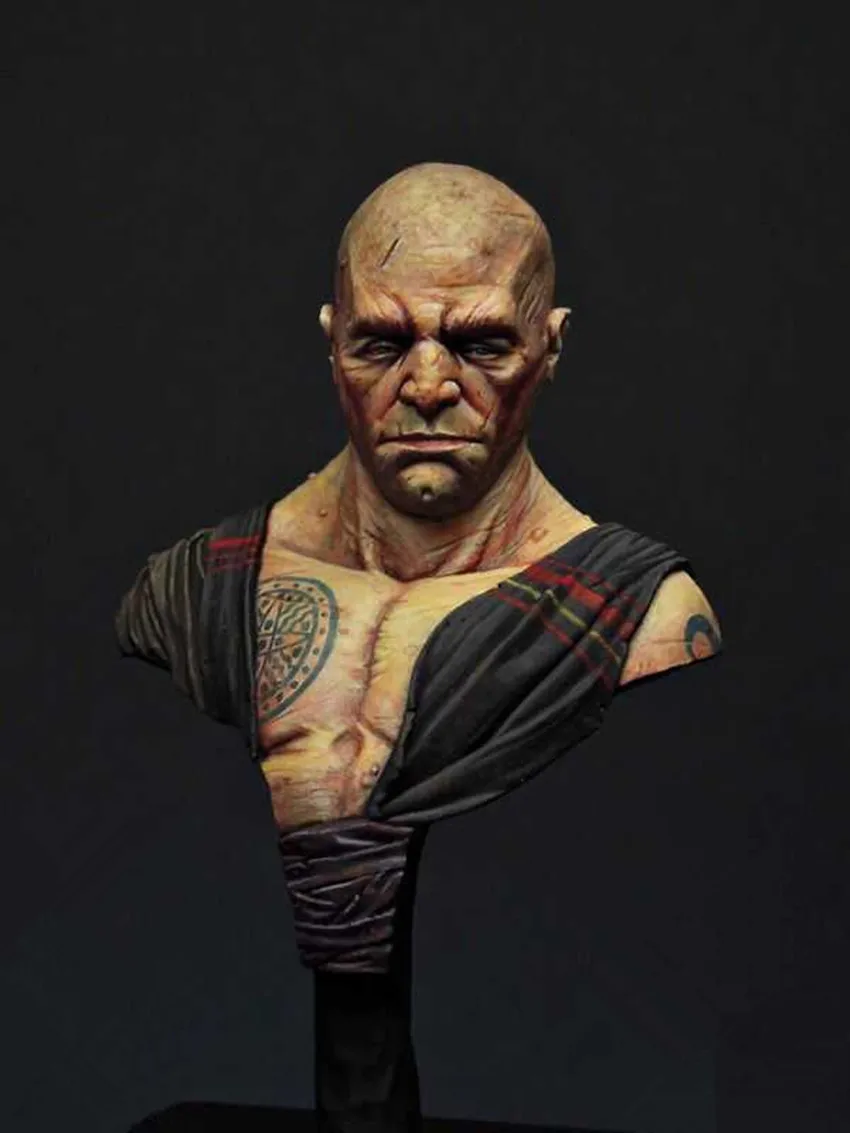 1/16 бюст модельная фигурка из смолы комплект нераскрашенный/BUST062|resin figure models|model