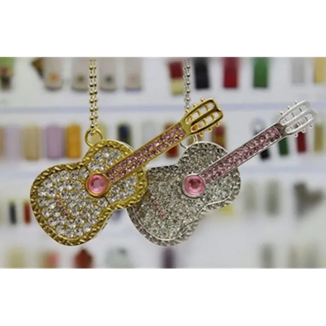 Usb флешка USB 8 ГБ 16 32 64 Гб 128 Ювелирная скрипка гитара 2 0 карта памяти | Компьютеры и
