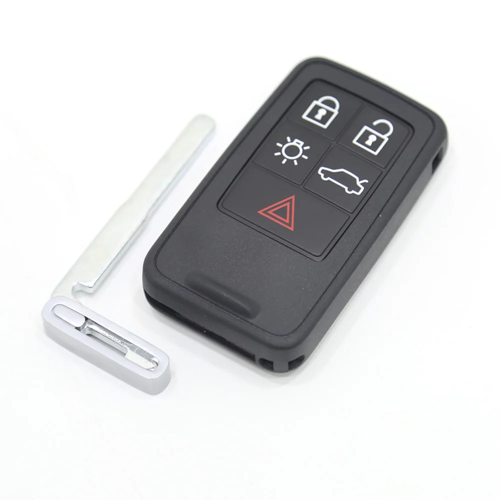 Оригинальный смарт ключ Lockartist с 5 кнопками 434 МГц 46 чипами для Volvo S80 и V40 вставным