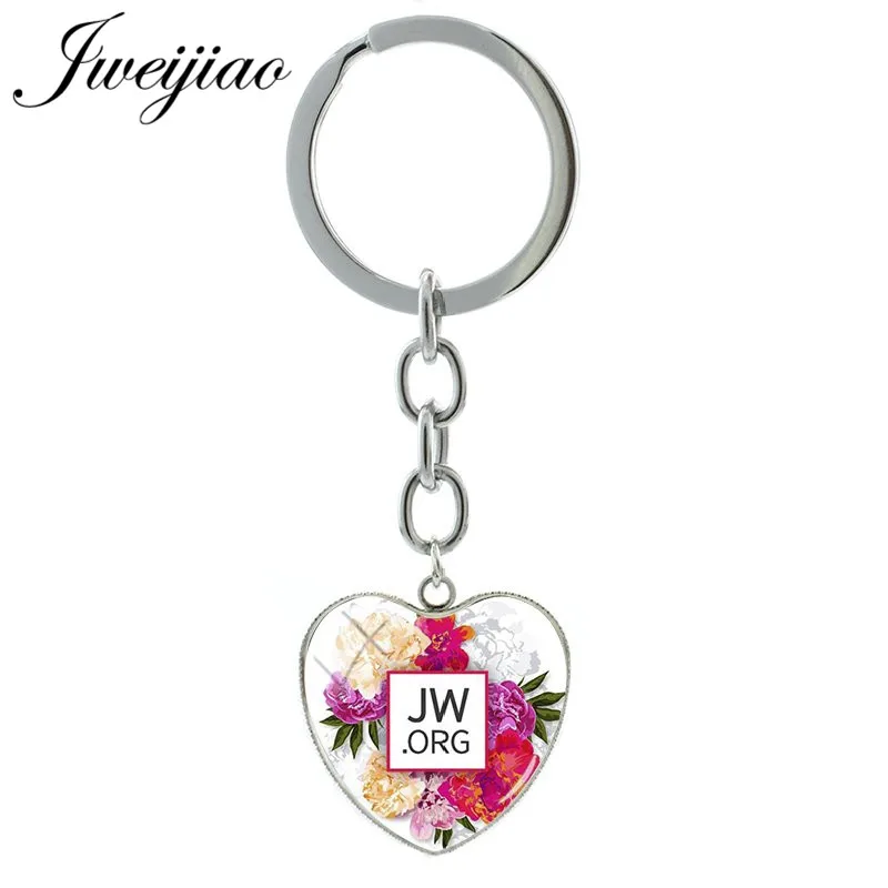 JWEIJIAO Fashion JW.ORG цепочка для ключей подвеска брелок подарок ювелирные изделия QF75 |