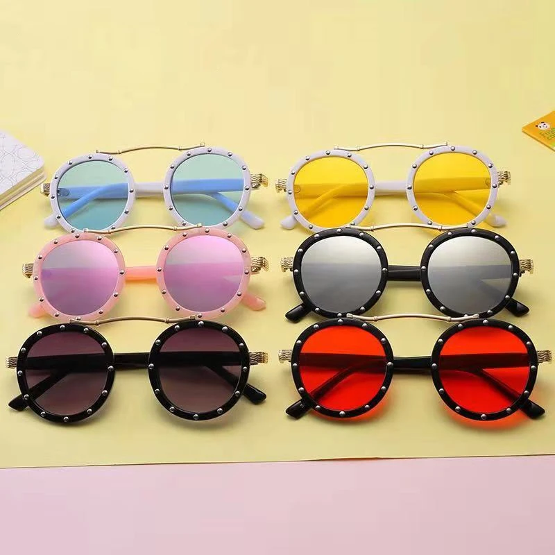 Новинка 2019 детские солнцезащитные очки для маленьких девочек и мальчиков