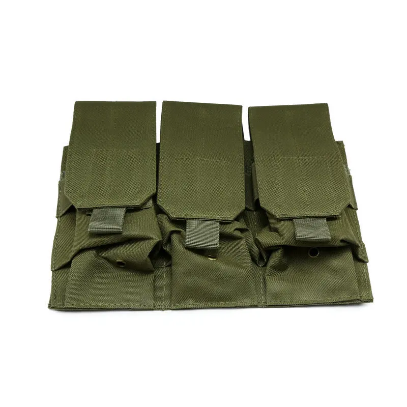 Тактический MOLLE тройной подсумок для магазинов в страйкболе мужская сумка пояс M4