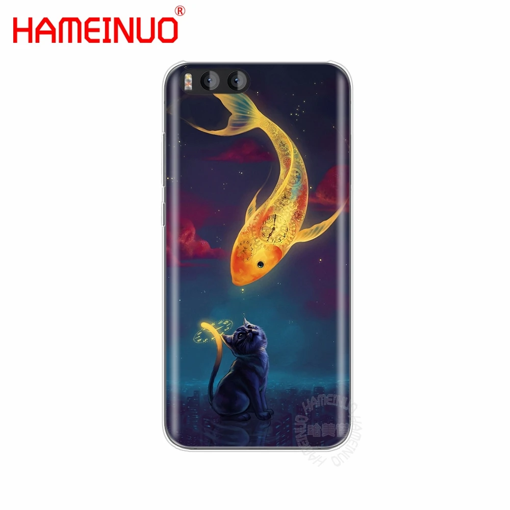 Милый чехол HAMEINUO в виде золотой рыбки для Xiaomi Mi 3 4 5 5S 5C 5X 6 Mi3 Mi4 4I 4C Mi5 MI6 NOTE MAX 2 mix plus |