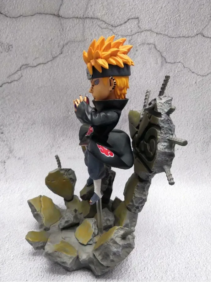 Экшн-фигурка Наруто Шипуден обезболивающая Akatsuki Rinnegan Pein GK фигурки Коллекционная
