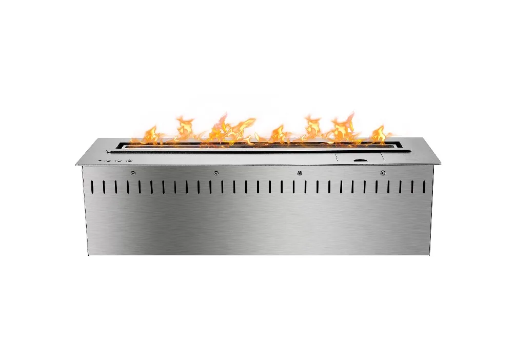 on sale 24 inch black wifi intelligent ethanol fireplace insert burner | Обустройство дома