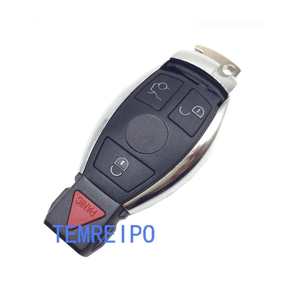 10 шт./партия, сменный чехол для ключей для Mercedes Benz W203 W210 W211 AMG W204 C E S CLS CLK CLA SLK CLUSE