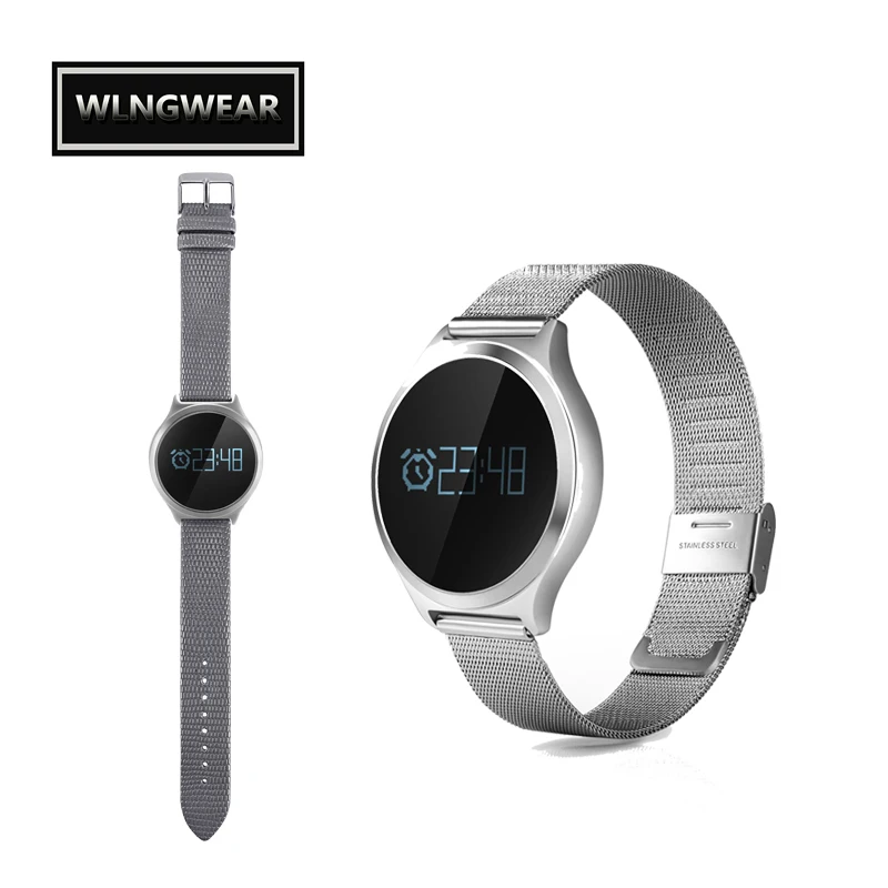 Wlngwear M7 Смарт часы с Bluetooth спортивные крови Давление жизни Водонепроницаемый