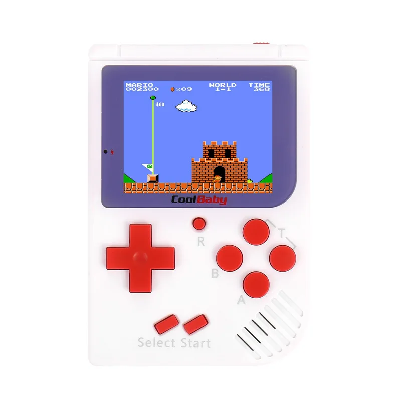 Ретро портативная игровая консоль 2,5 дюймов lcd цветная Встроенная 129 игровая батарея прочный подарок Предпочтительная портативная игровая консоль детская