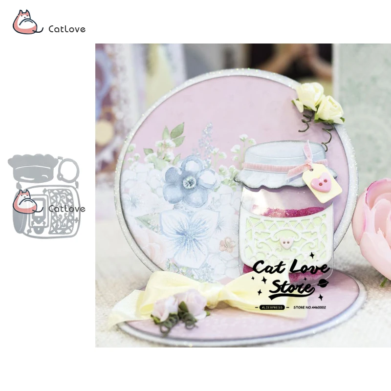 Чайный чайник горшок металлические штампы трафареты для рукоделия декоративные