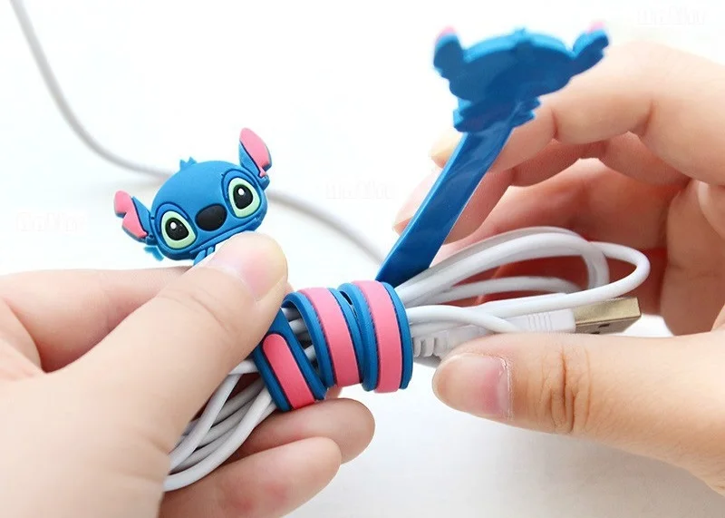 Милый Многоцелевой Usb кабель зажим для намотки телефона провода шнур Органайзер линия передачи данных протектор компьютер наушники для ПК управление Collation