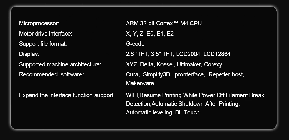 BIGTREETECH SKR PRO V1.1 плата wifi и TFT35 сенсорный экран комплекты+ 6 шт. TMC2209 TMC2208 UART TMC2130 VS MKS GEN L части 3d принтера