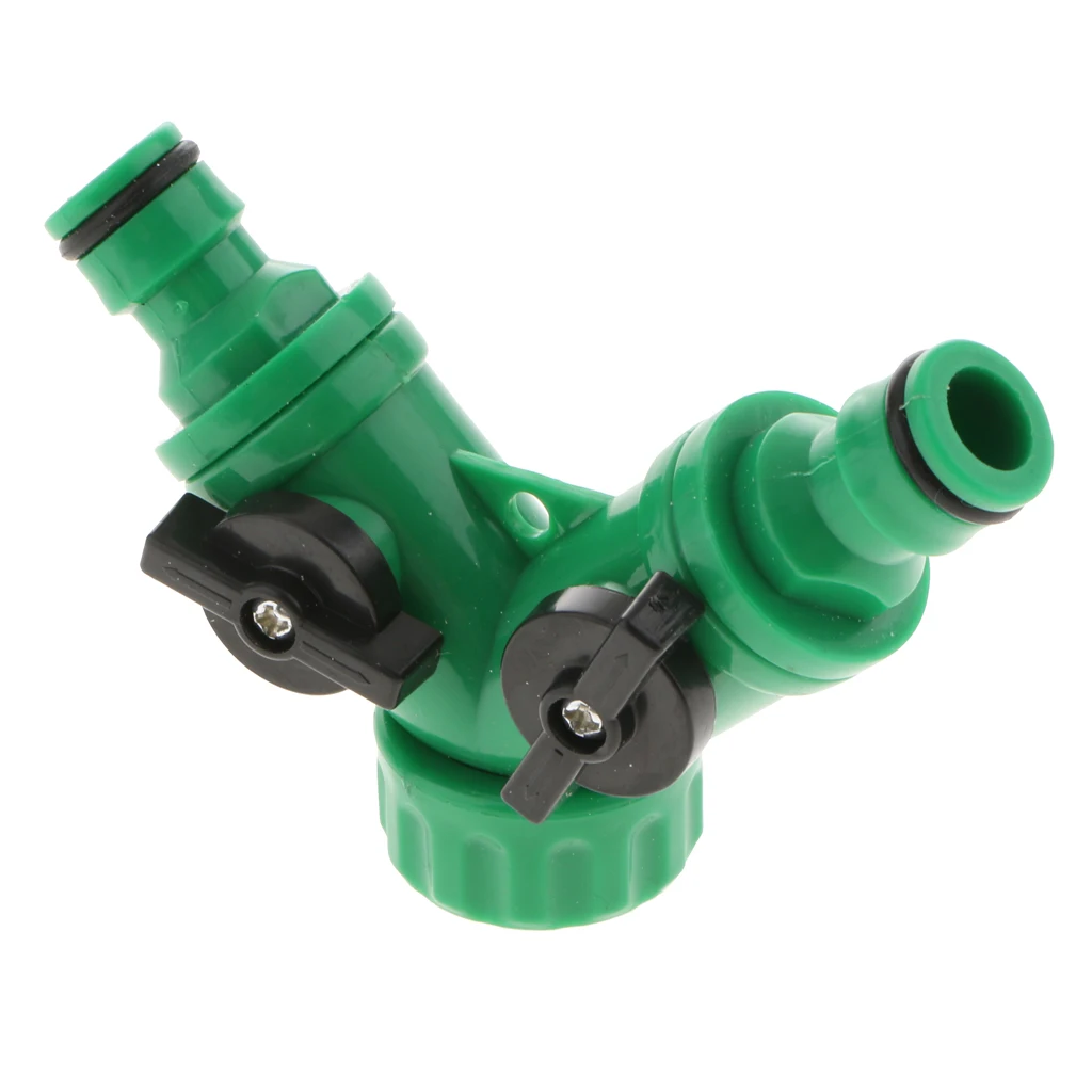 Садовый 2 сторонний y адаптер быстрый разъем без протечек и прочный в