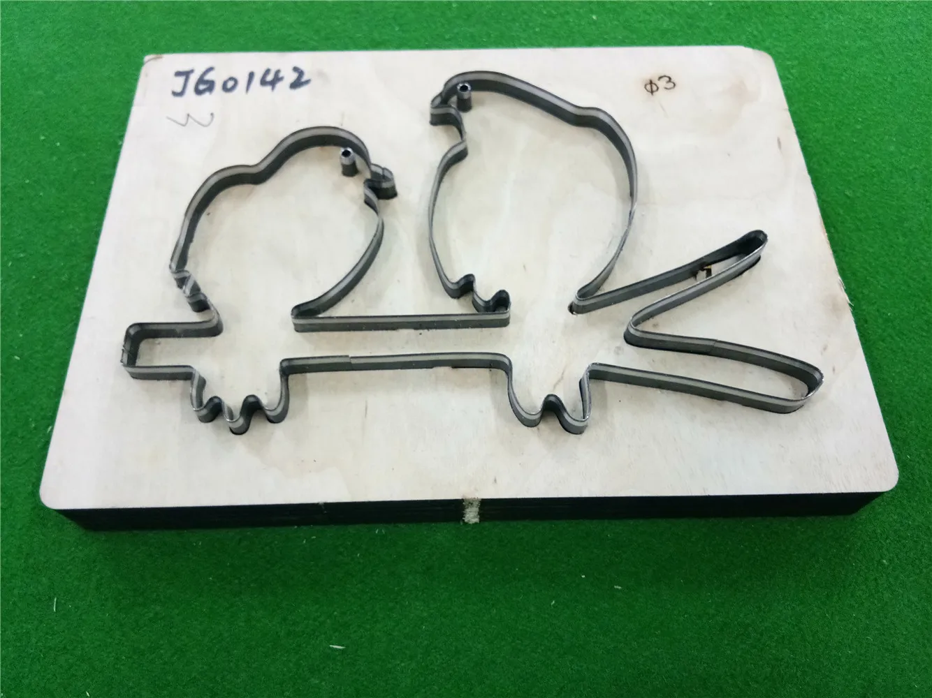 Ветка Птица Сделай Сам новая деревянная форма для скрапбукинга кожаной бумаги