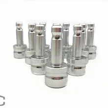 10 шт. алюминиевый 5/8 &quotX11 Женский адаптер для призмы/GPS/общая