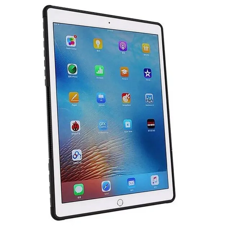 Effelon для i Pad Pro 9,7 дюймов дети Безопасный Броня противоударный сверхмощный силиконовый Жесткий Чехол подставка держатель