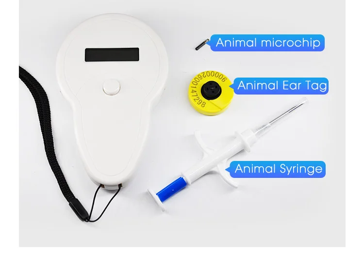 ISO FDX-B Pet RFID считыватель чипов OLED дисплей портативный сканер микрочипов животных 134,2 кГц rfid считыватель для собак кошек рыб