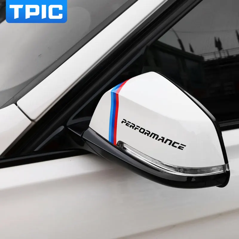 2PC New Style Rearview Mirror Stickers Decoration For bmw e90 e46 f30 f10 f07 f34 x1 x3 x4 x5 e70 f15 x6 f16 M3 M5 Car Styling | Автомобили
