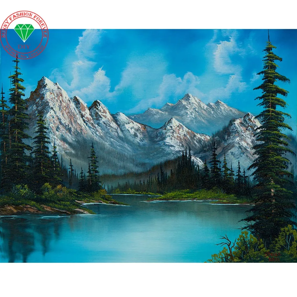 Рукоделие мозаика набор Кубик Рубика алмазов картина круглый бриллиант вышивка