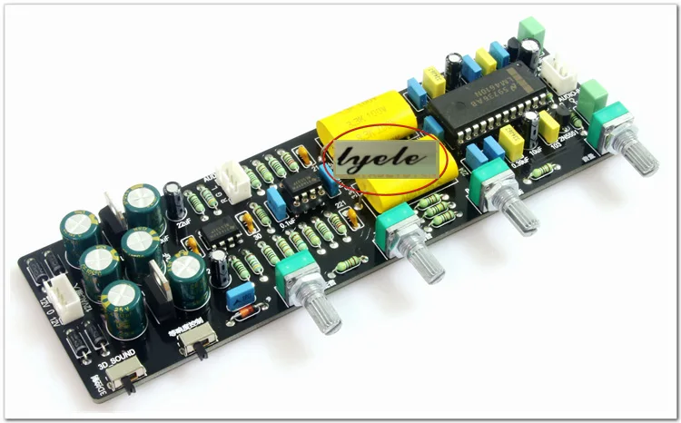LM4610 с трехмерной объемной платой управления равномерным тоном|Усилители