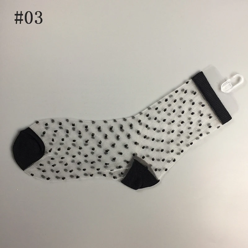 Носки женские кружевные в сеточку цвет ассортименте 1 пара|Носки| |